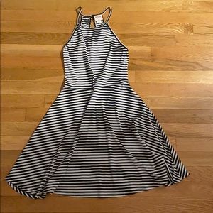 Striped tank top dress
